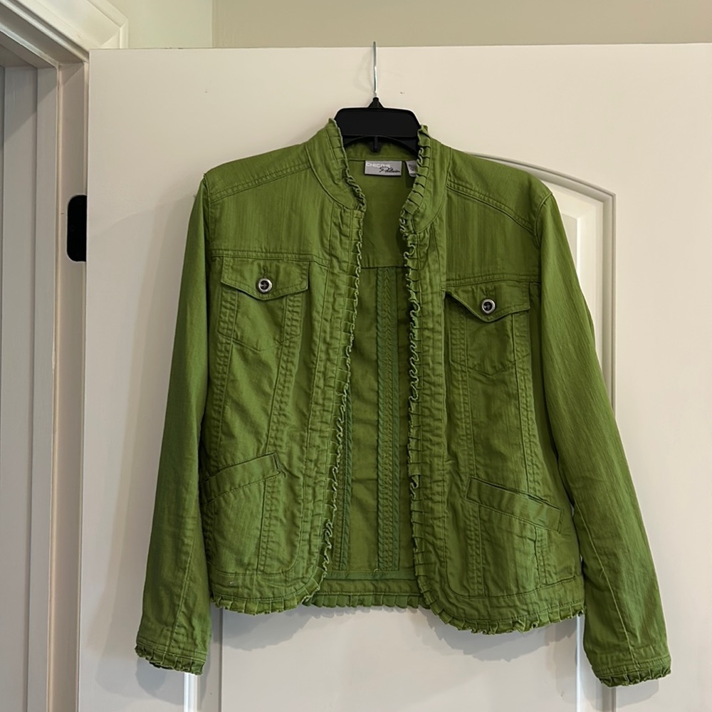 Green Chicos Denim Jacket